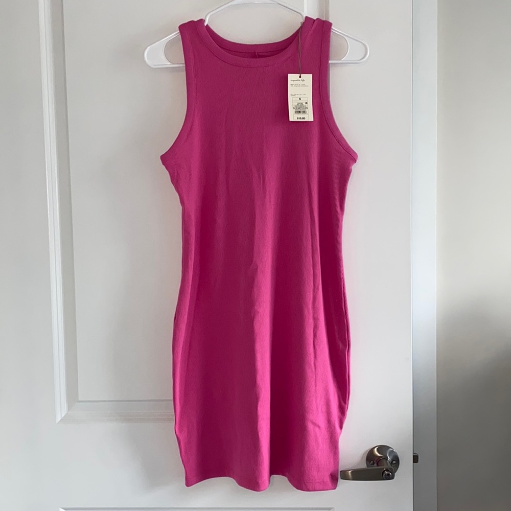 Cotton, fitted dress